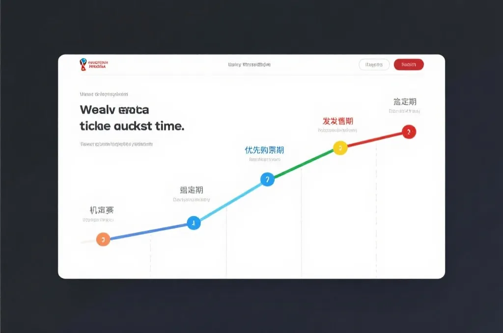 2026世界杯墨西哥购票全时间表：从抽签到捡漏，别把机会留给别人